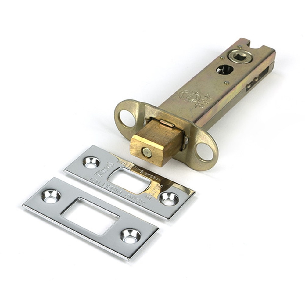 51701 • 104mm [82mm] • Polished Chrome • From The Anvil Heavy Duty Tubular Deadbolt