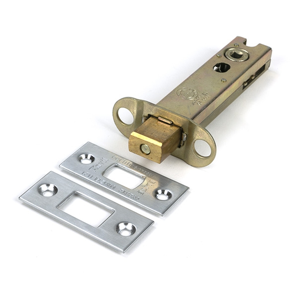 51702 • 104mm [82mm] • Satin Chrome • From The Anvil Heavy Duty Tubular Deadbolt