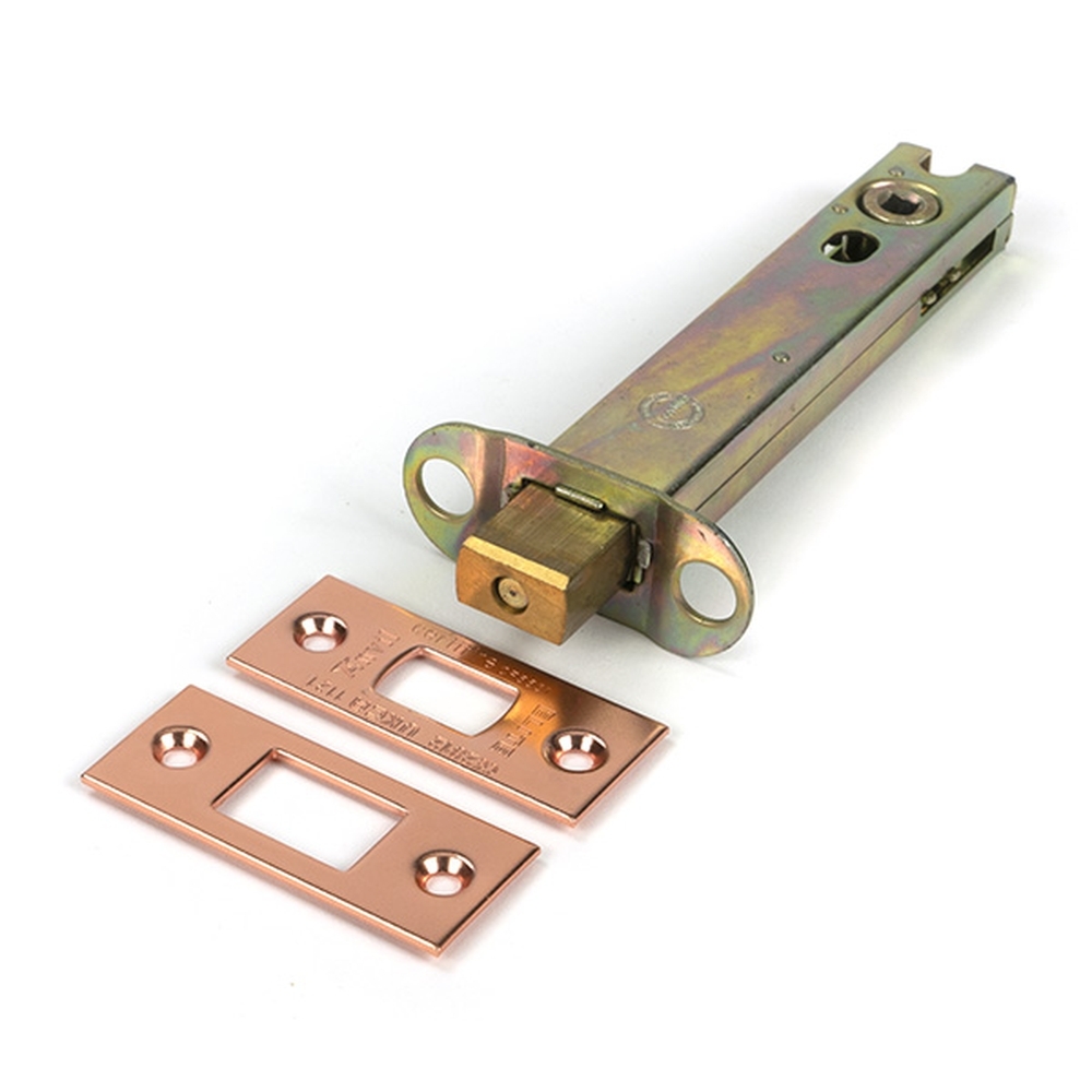 51714 • 129mm [108mm] • Polished Bronze • From The Anvil Heavy Duty Tubular Deadbolt