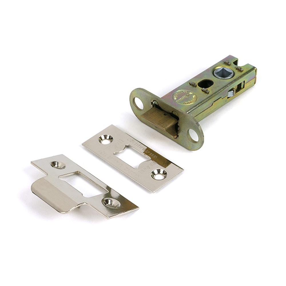 51744 • 78mm [57mm] • Polished Nickel • From The Anvil Heavy Duty Latch