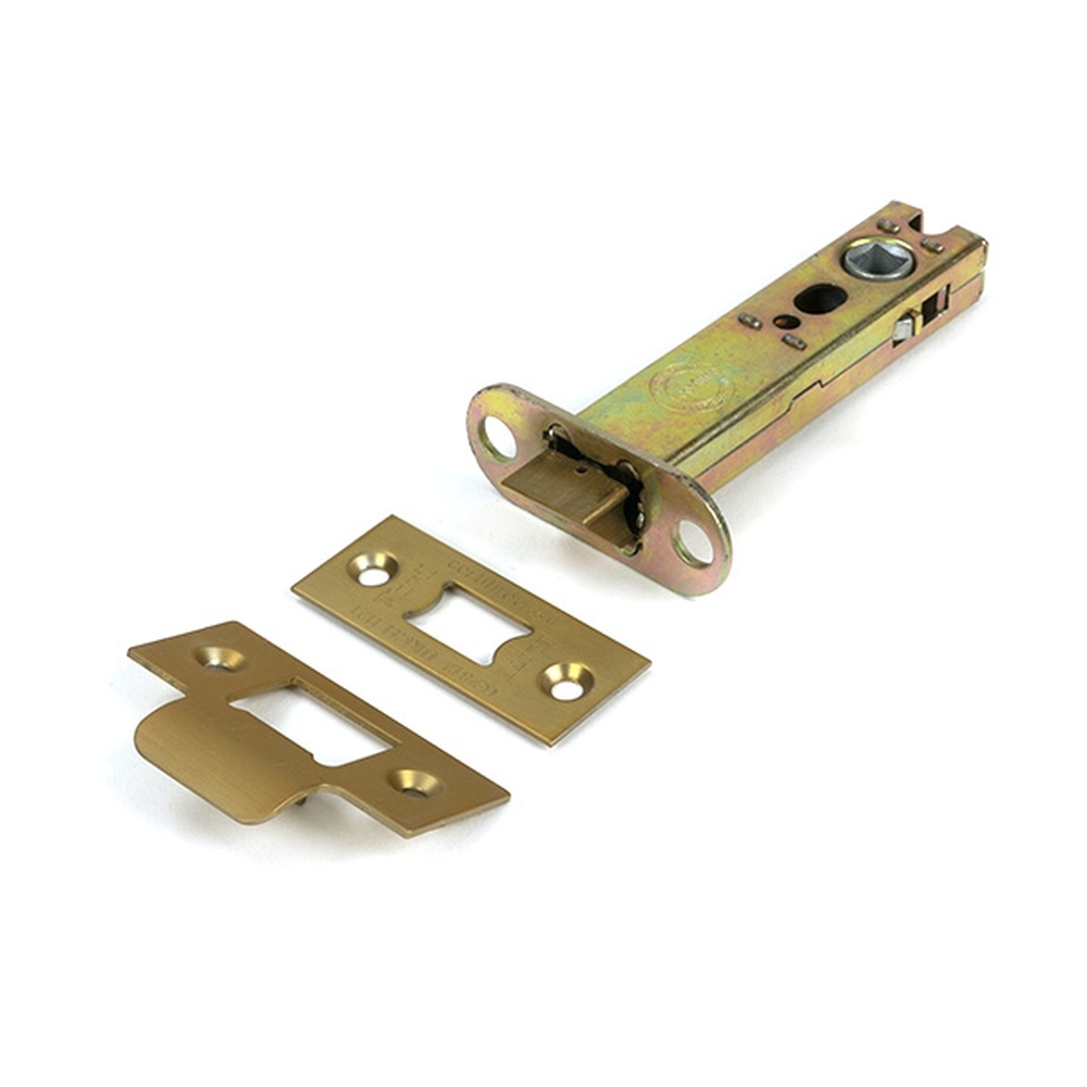 51753 • 103mm [82mm] • Satin Brass • From The Anvil Heavy Duty Latch