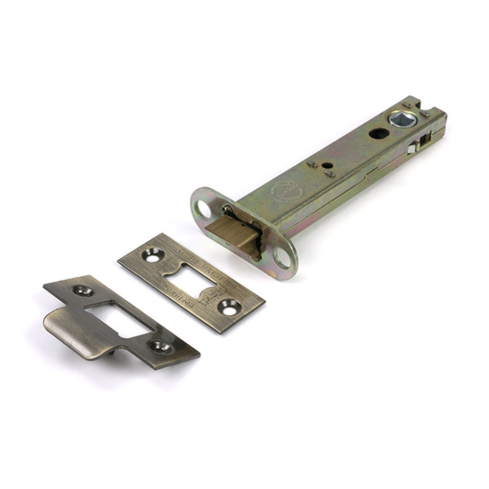 51763 • 128mm [107mm] • Aged Brass • From The Anvil Heavy Duty Latch