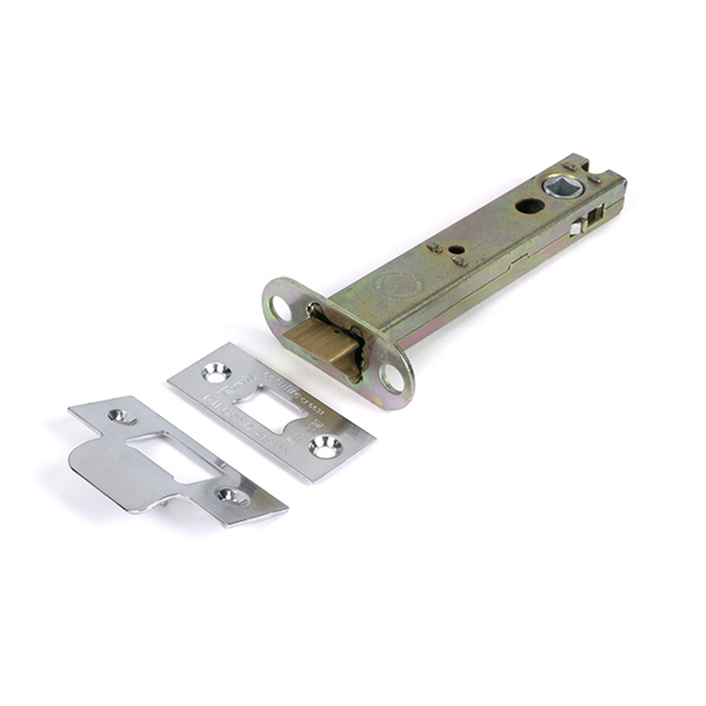 51767 • 128mm [107mm] • Satin Chrome • From The Anvil Heavy Duty Latch