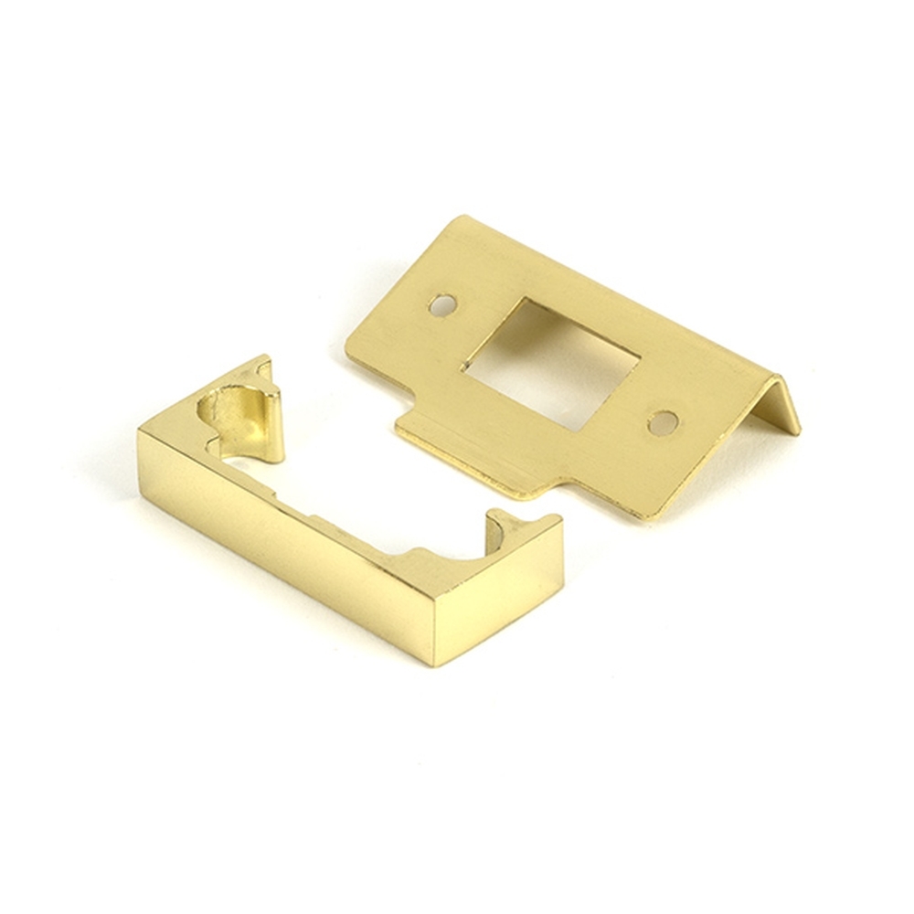 51824 • 13mm • Polished Brass • From The Anvil Rebate Kit For Tubular Mortice Latch