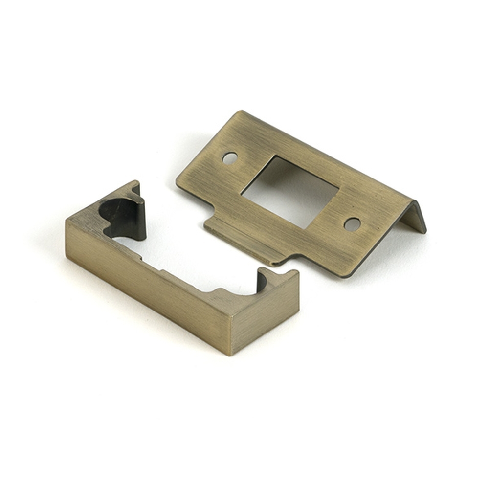 51825 • 13mm • Aged Brass • From The Anvil Rebate Kit For Tubular Mortice Latch