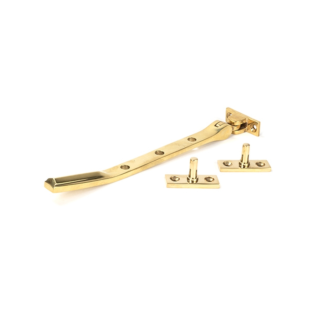 51895 • 242mm • Polished Brass • From The Anvil Art Deco Casement Stay