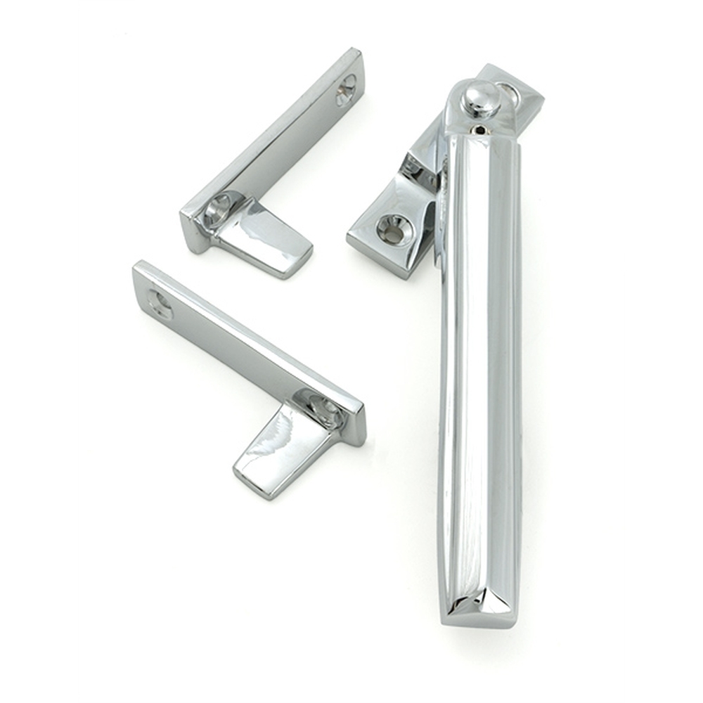 51928  149mm  Polished Chrome  From The Anvil Night-Vent Locking Art Deco Fastener