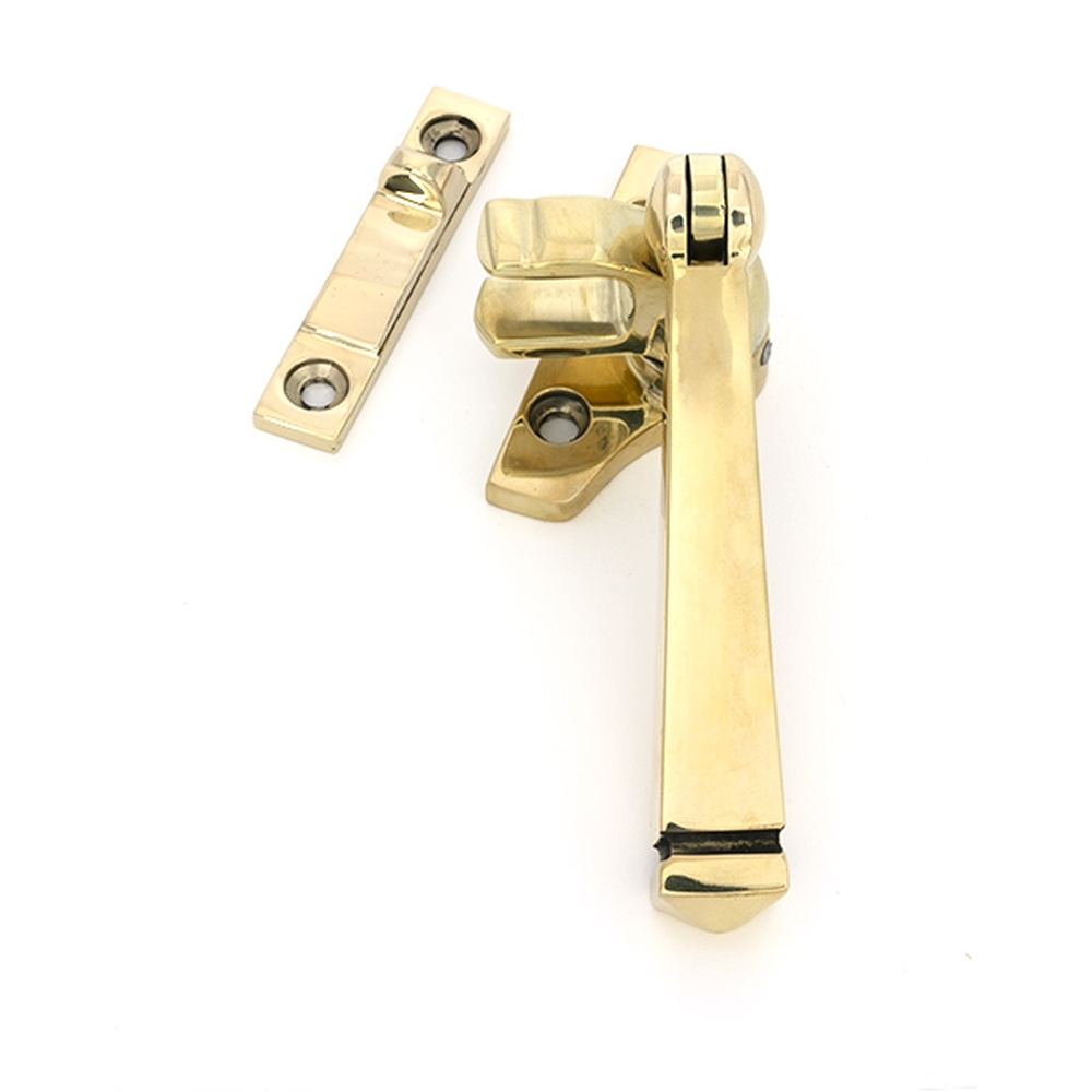 51992  132mm  Polished Brass  From The Anvil Night-Vent Locking Avon Fastener For Steel Windows