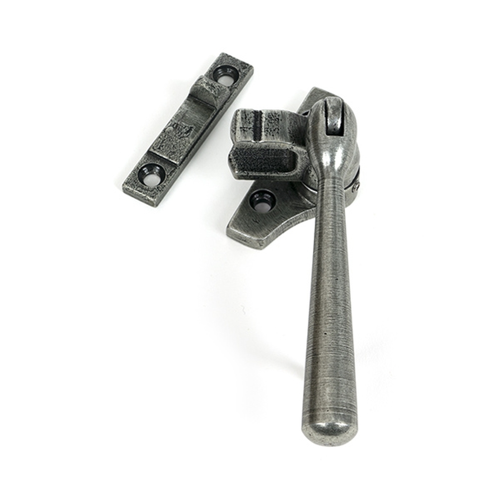 51999  132mm  Pewter  From The Anvil Night-Vent Locking Newbury Fastener For Steel Windows