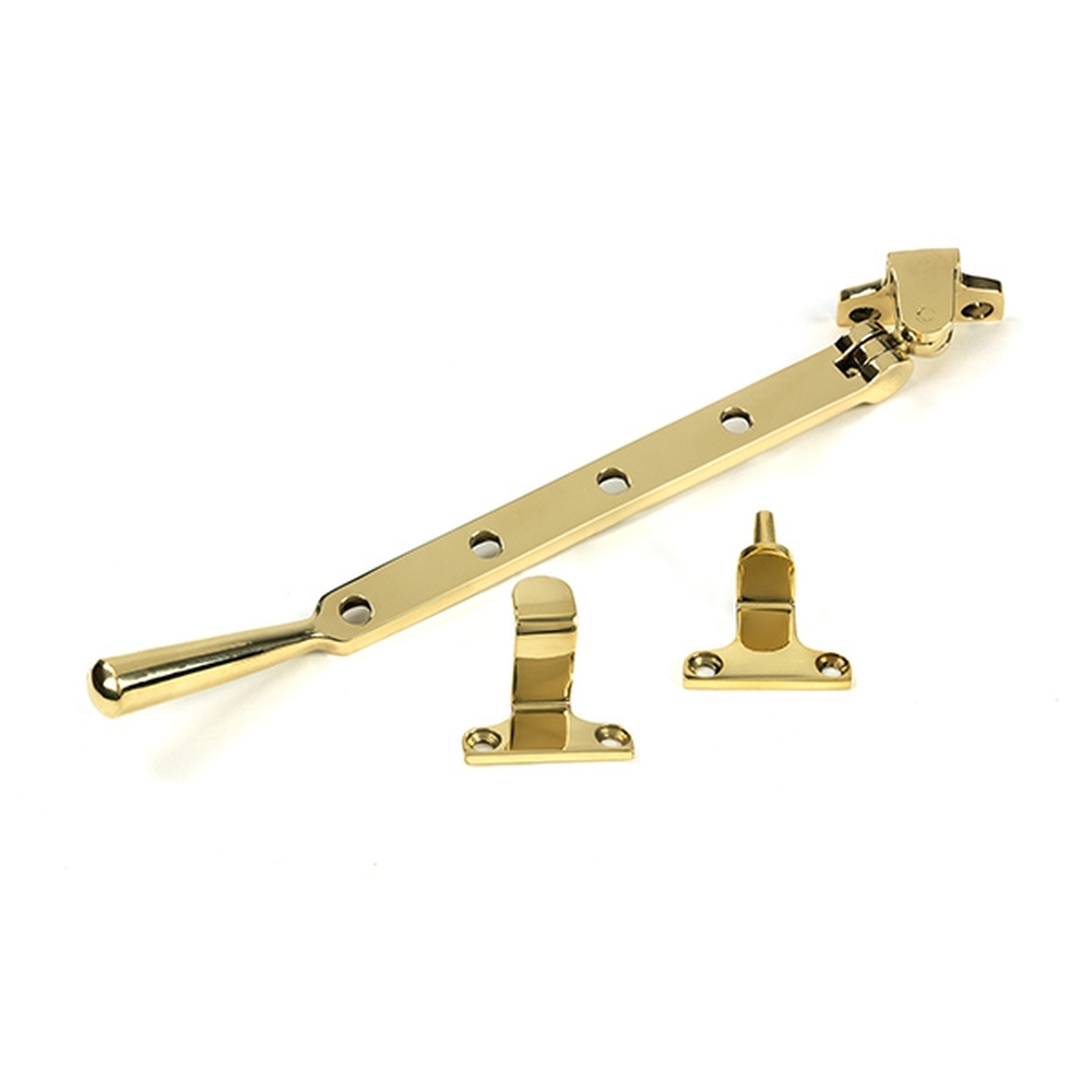 52030 • 43mm x 51mm x 23mm • Polished Brass • From The Anvil Newbury Casement Stay For Steel Windows