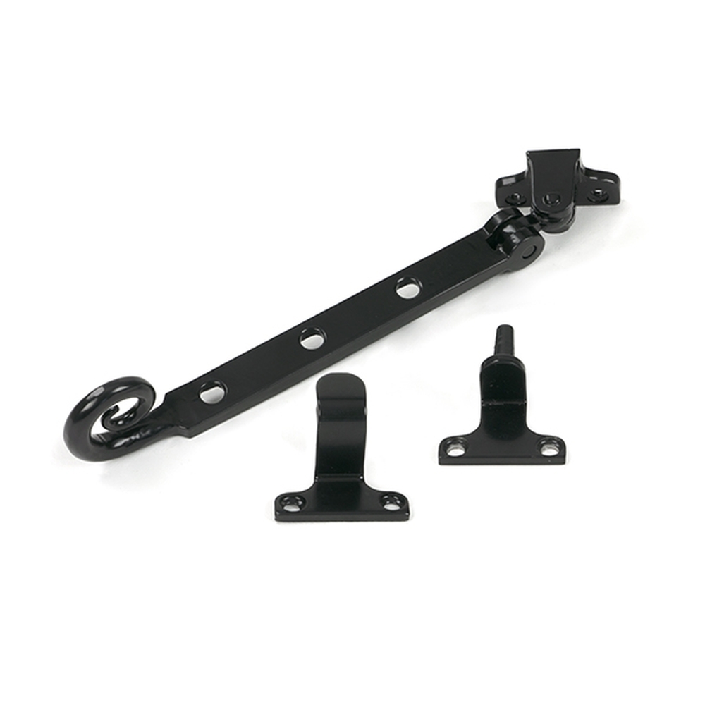 52032 • 227mm • Black • From The Anvil Monkeytail Casement Stay For Steel Windows