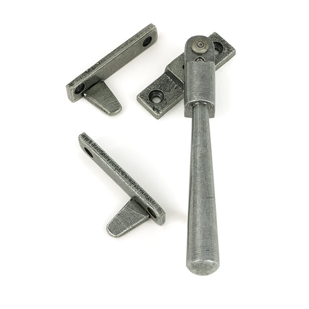 52061  149mm  Pewter  From The Anvil Night-Vent Locking Newbury Fastener