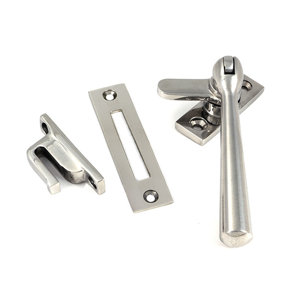 52066  128mm  Polished Stainless [316]  From The Anvil Locking Newbury Fastener