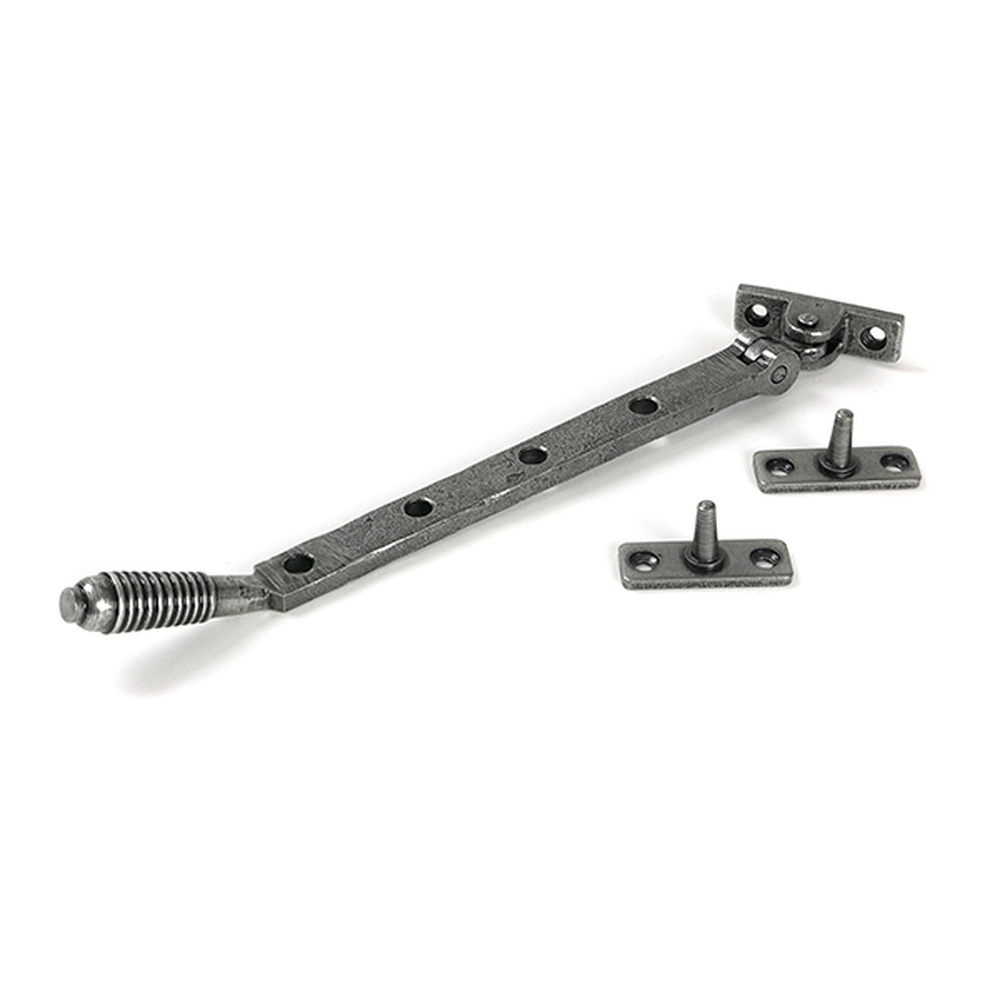 52073 • 296mm • Pewter • From The Anvil Reeded Casement Stay