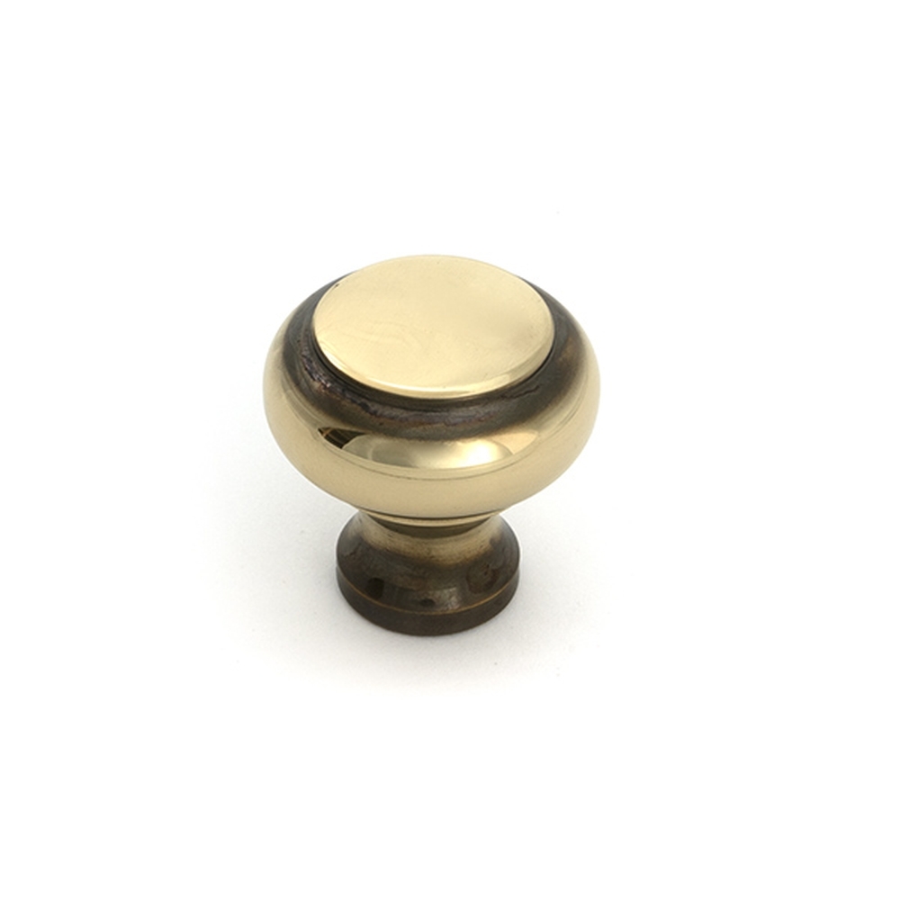 52087 • 30mm • Aged Brass • From The Anvil Regency Cabinet Knob