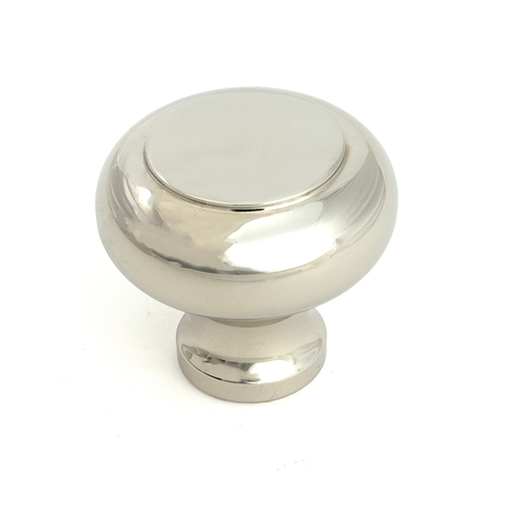 52090 • 40mm • Polished Nickel • From The Anvil Regency Cabinet Knob