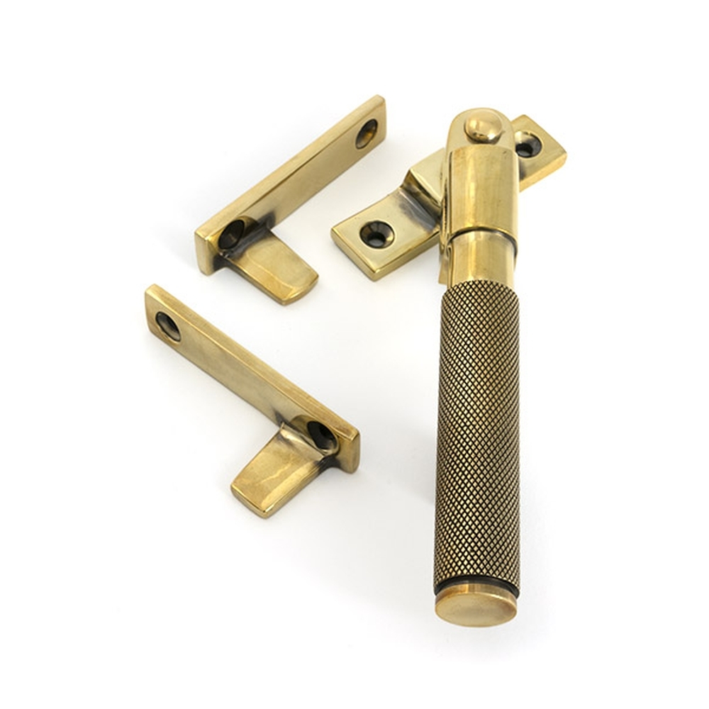 52127  149mm  Aged Brass  From The Anvil Night-Vent Locking Brompton Fastener