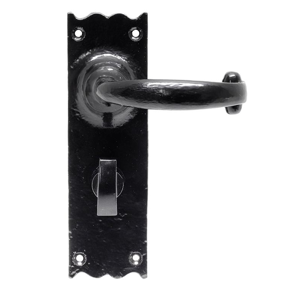 73108  167 x 50 x 4mm  Black  From The Anvil Cottage Lever Bathroom Set