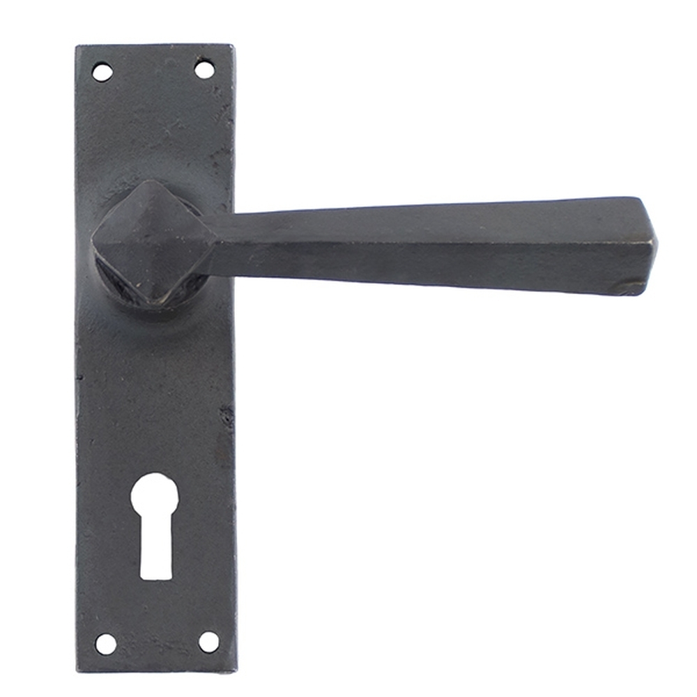 73113  148 x 39 x 8mm  Beeswax  From The Anvil Straight Lever Lock Set