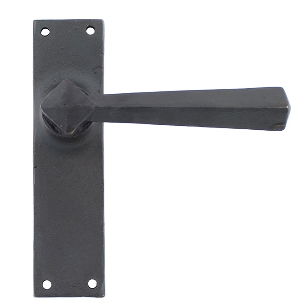 73114  148 x 39 x 8mm  Beeswax  From The Anvil Straight Lever Latch Set