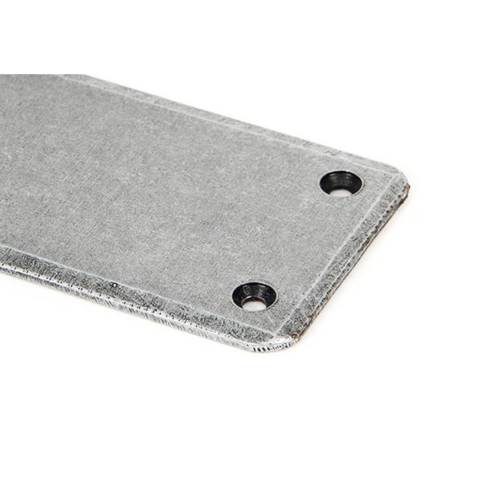 73177 • 1800 x 66mm • Pewter Patina • From The Anvil Plain Finger Plate