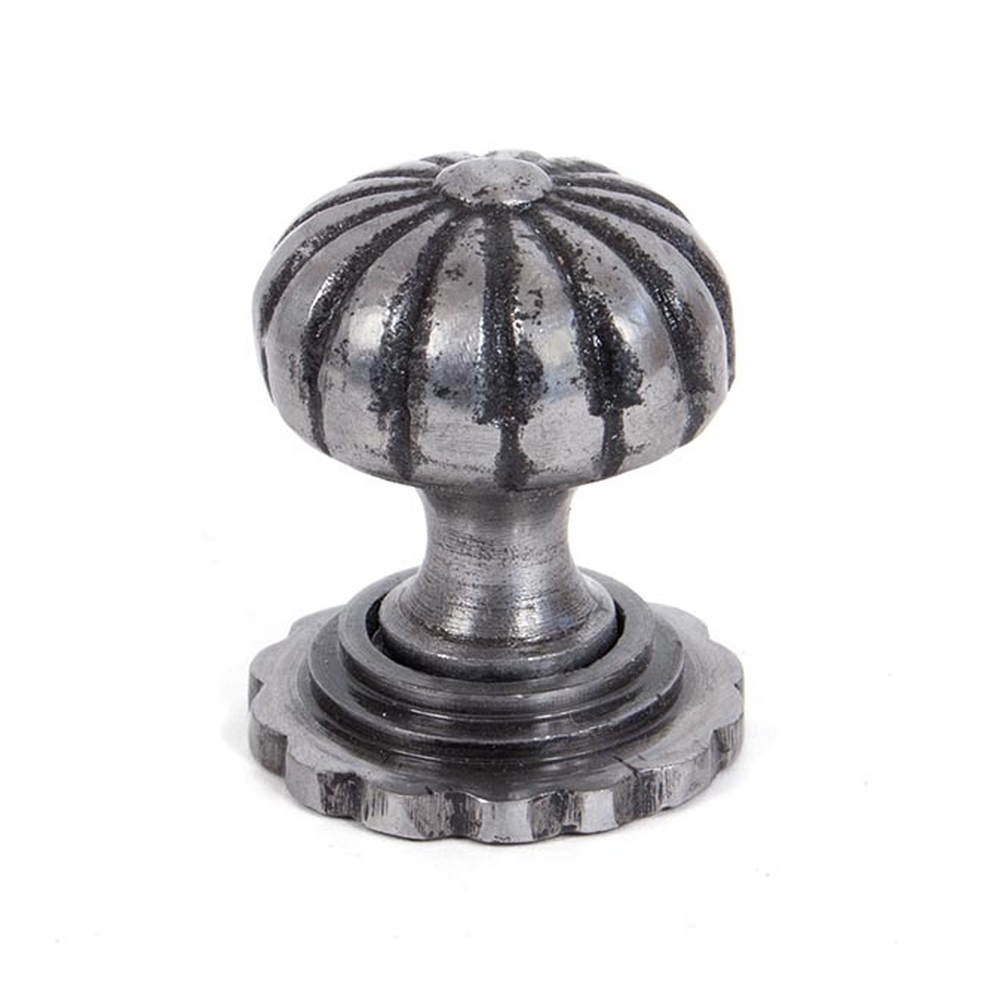 83510  38mm  Natural Smooth  From The Anvil Flower Cabinet Knob - Large