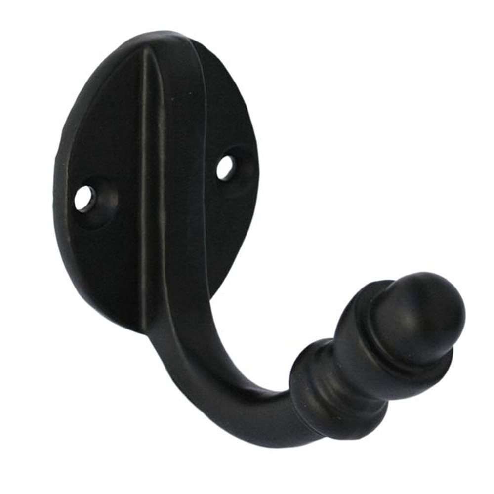 83522  48 x 38mm  Black  From The Anvil Coat Hook