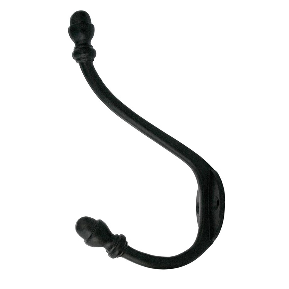 83542  44 x 38mm  Black  From The Anvil Hat & Coat Hook