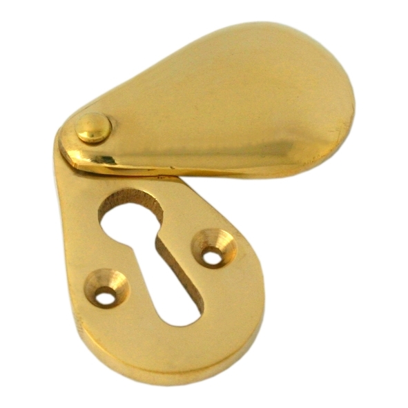 83557 • 47 x 29mm • Polished Brass • From The Anvil Plain Escutcheon