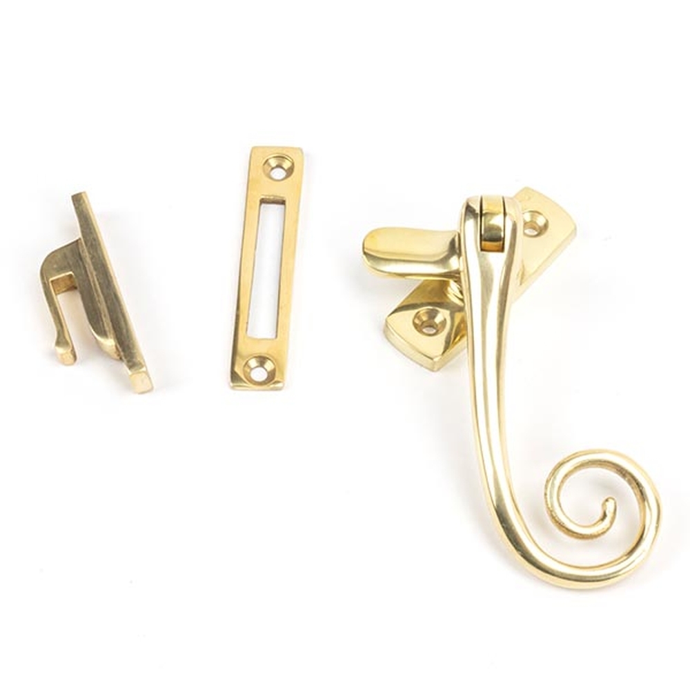 83593  120mm  Polished Brass  From The Anvil Monkeytail Fastener