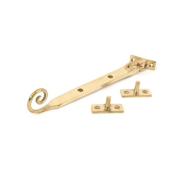83594 • 238mm • Polished Brass • From The Anvil Monkeytail Stay