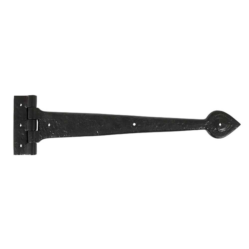 83622 • 410mm • Black • From The Anvil Textured Cast T Hinge