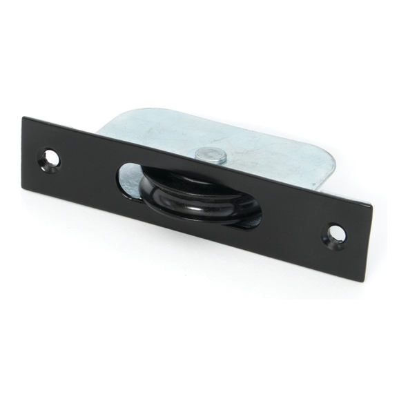 83637 • 119 x 26mm • Black • From The Anvil Square Ended Sash Pulley 75kg