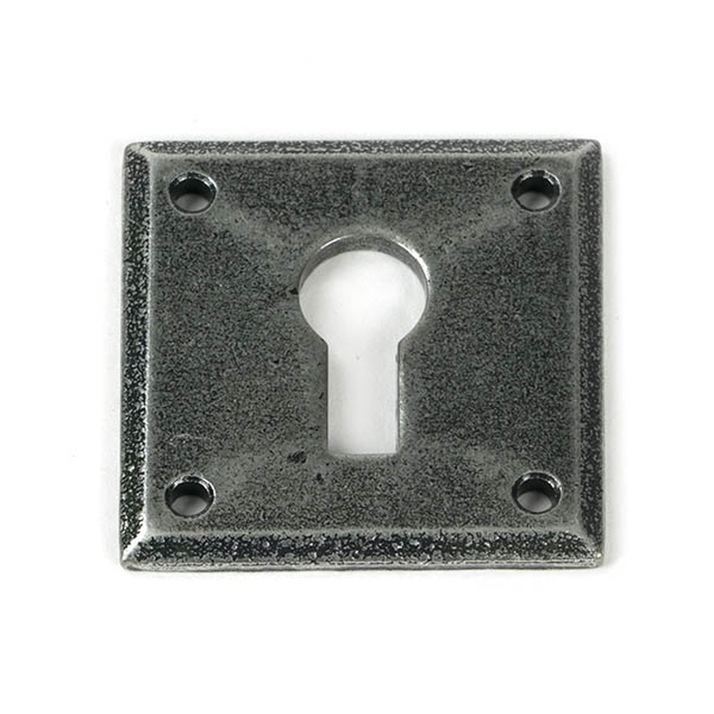 83658 • 40 x 40mm • Pewter Patina • From The Anvil Avon Escutcheon