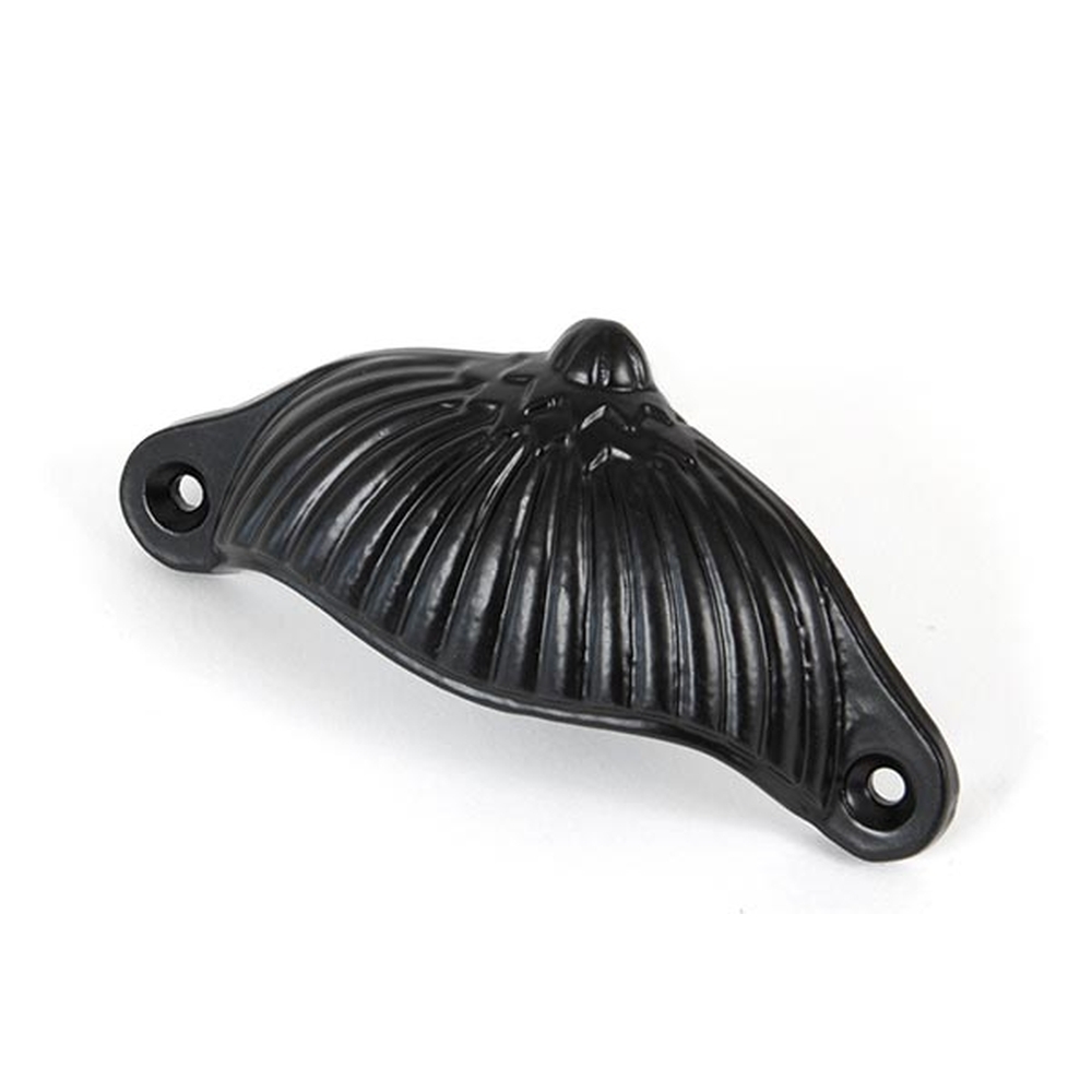 83676  102 x 44mm  Black  From The Anvil Flower Drawer Pull