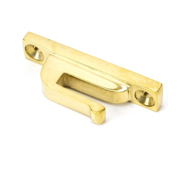 83687  58 x 12 x 4mm  Polished Brass  From The Anvil Hook Plate