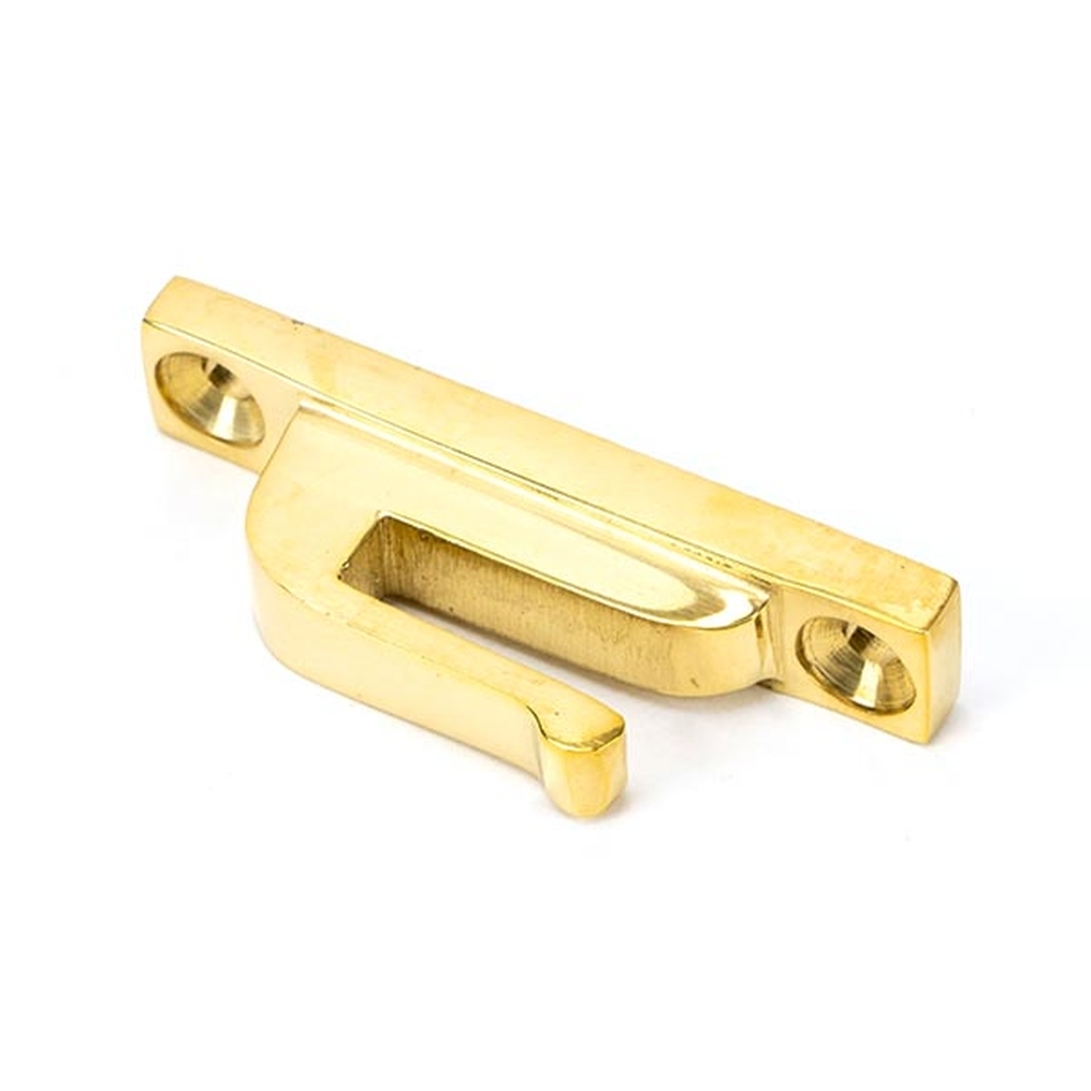 83687  58 x 12 x 4mm  Polished Brass  From The Anvil Hook Plate