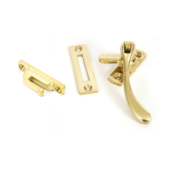 83696 • 117mm • Polished Brass • From The Anvil Peardrop Fastener