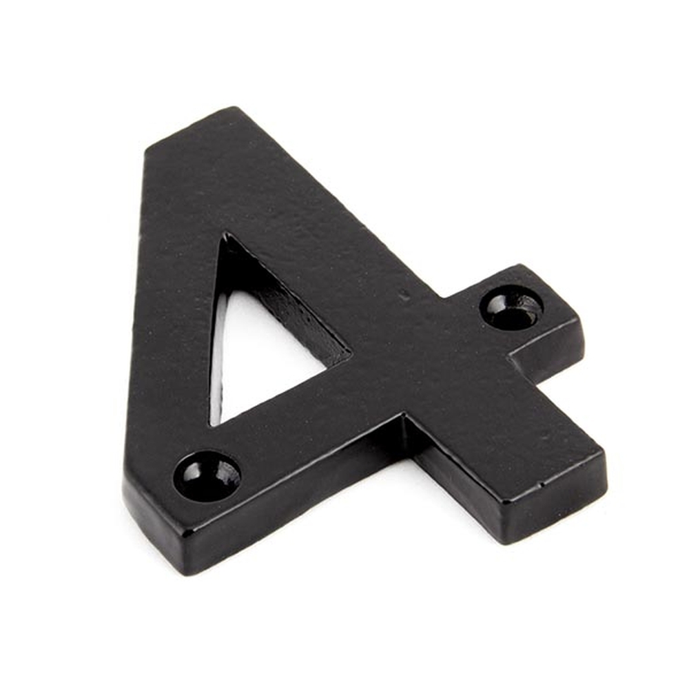 83704 • 78mm • Black • From The Anvil Numeral 4