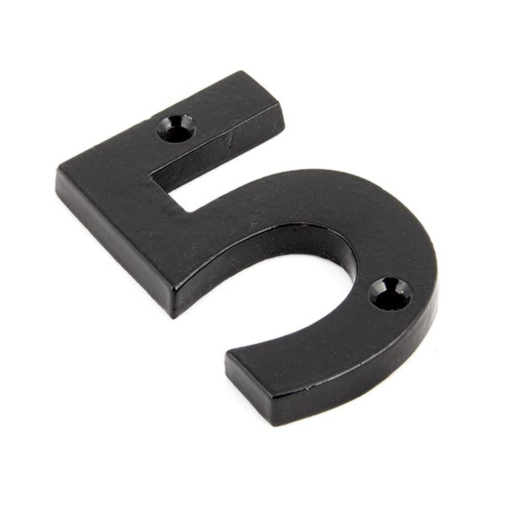 83705 • 78mm • Black • From The Anvil Numeral 5