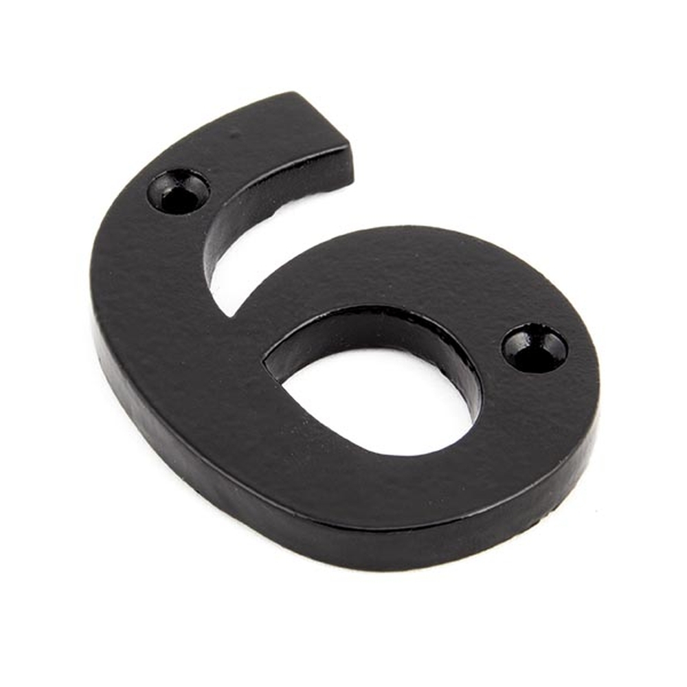 83706 • 78mm • Black • From The Anvil Numeral 6