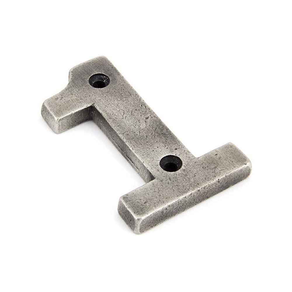 83731  78mm  Antique Pewter  From The Anvil Numeral 1