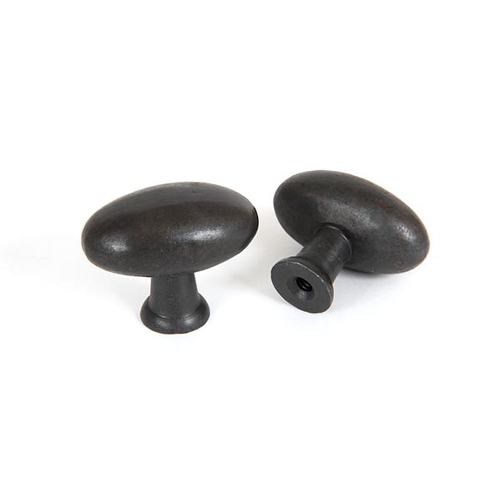 83791  40 x 25mm  Beeswax  From The Anvil Oval Cabinet Knob