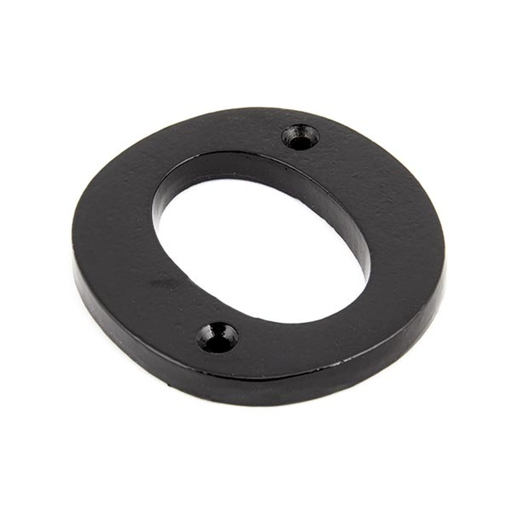 83800O • 78mm • Black • From The Anvil Letter O