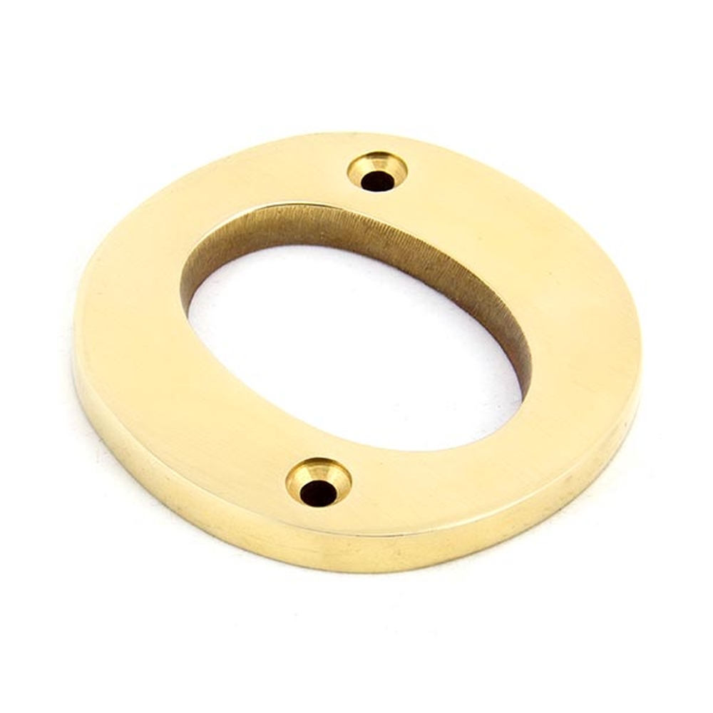 83801O  78mm  Polished Brass  From The Anvil Letter O