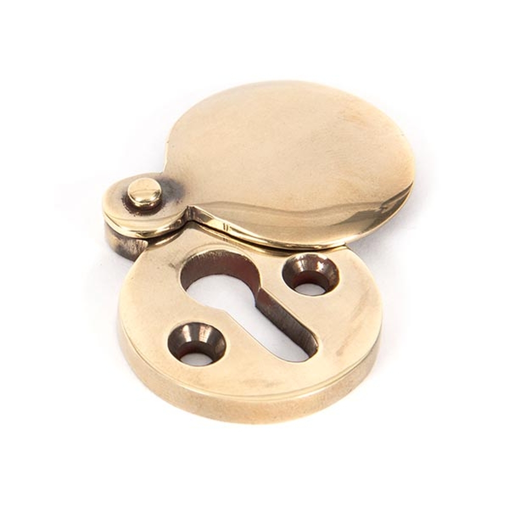 83805 • 30mm • Aged Brass • From The Anvil 30mm Round Escutcheon