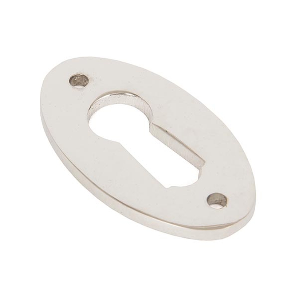 83810 • 51 x 31mm • Polished Nickel • From The Anvil Oval Escutcheon