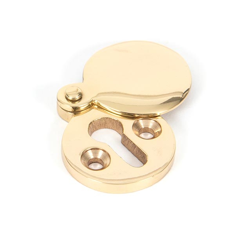 83831 • 30mm • Polished Brass • From The Anvil 30mm Round Escutcheon