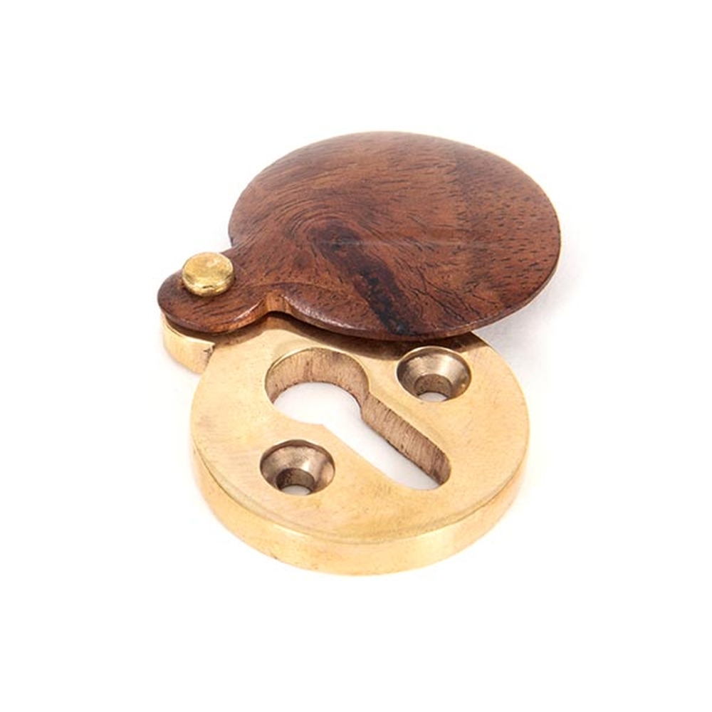 83832 • 30mm • Rosewood • From The Anvil 30mm Round Escutcheon