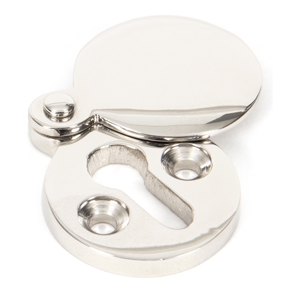 83835  30mm  Polished Nickel  From The Anvil 30mm Round Escutcheon